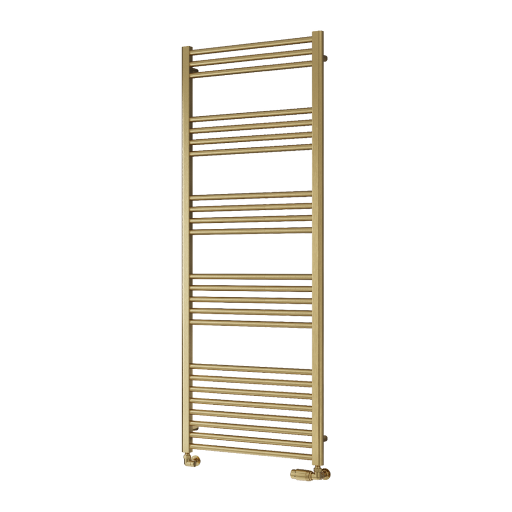 Ottone Brushed Brass Mild Steel Towel Rail