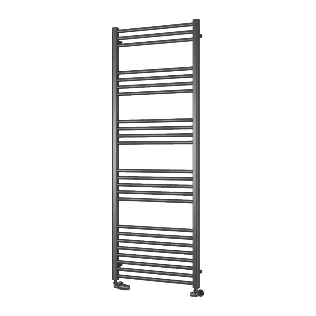 Ottone Gun Metal Mild Steel Towel Rail