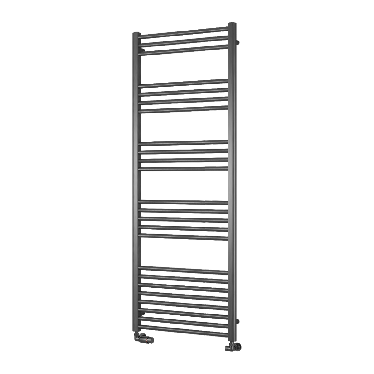 Ottone Gun Metal Mild Steel Towel Rail