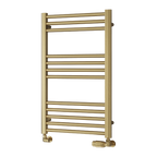 Ottone Brushed Brass Mild Steel Towel Rail