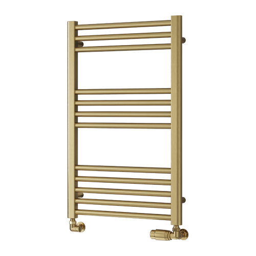 Ottone Brushed Brass Mild Steel Towel Rail