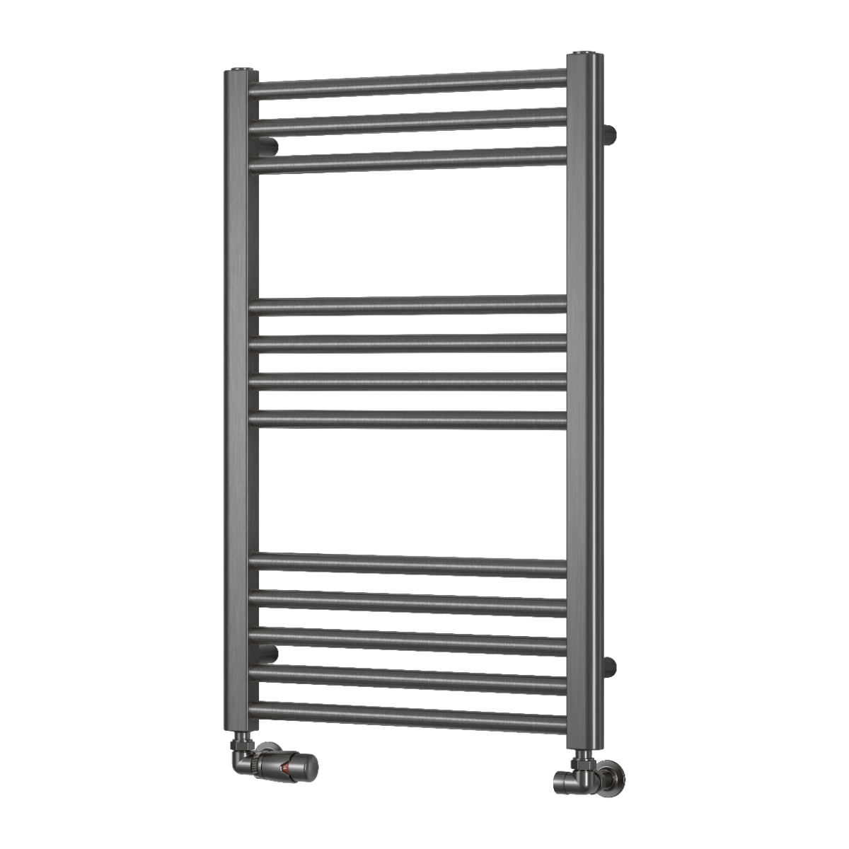 Ottone Gun Metal Mild Steel Towel Rail