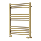 Ottone Brushed Brass Mild Steel Towel Rail