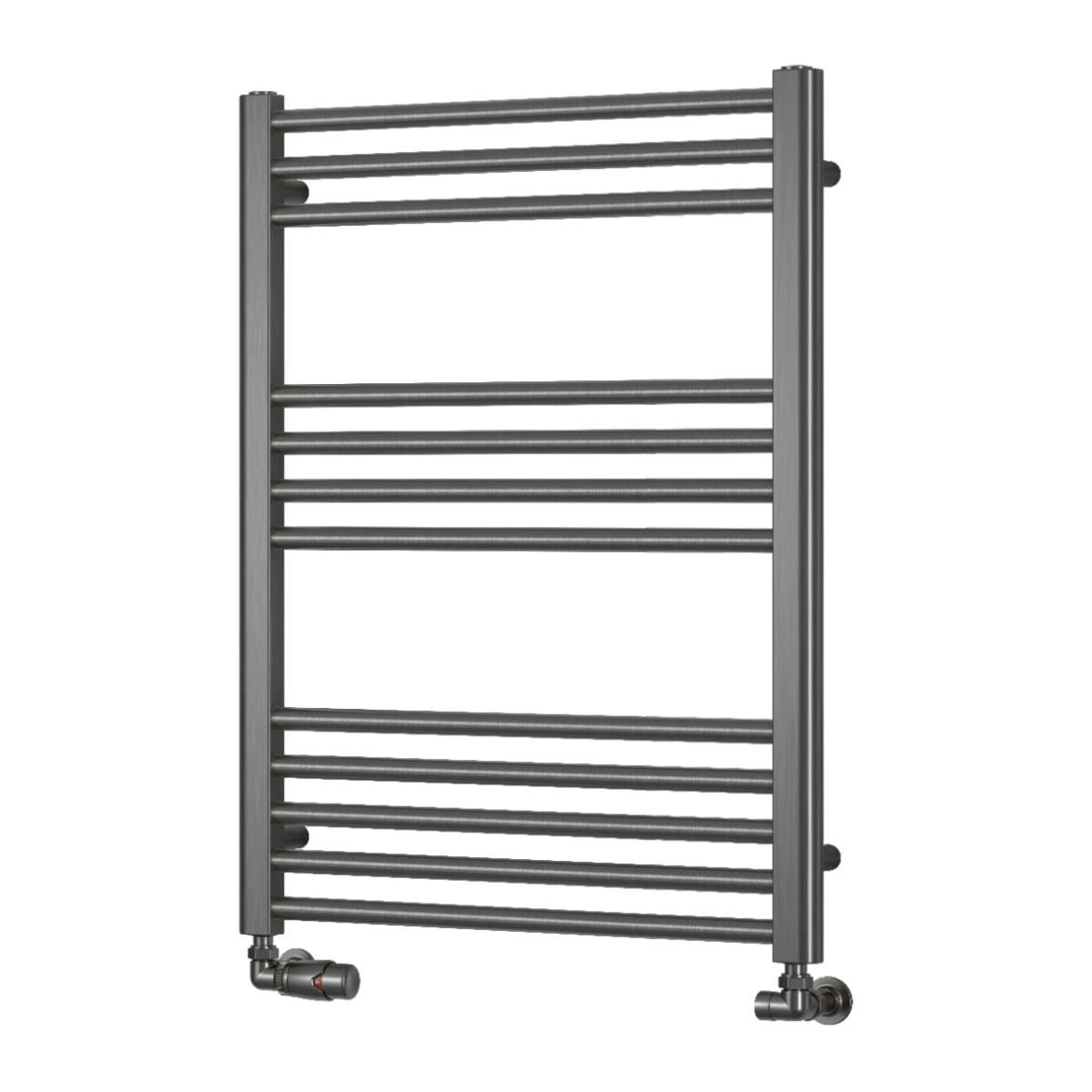 Ottone Gun Metal Mild Steel Towel Rail