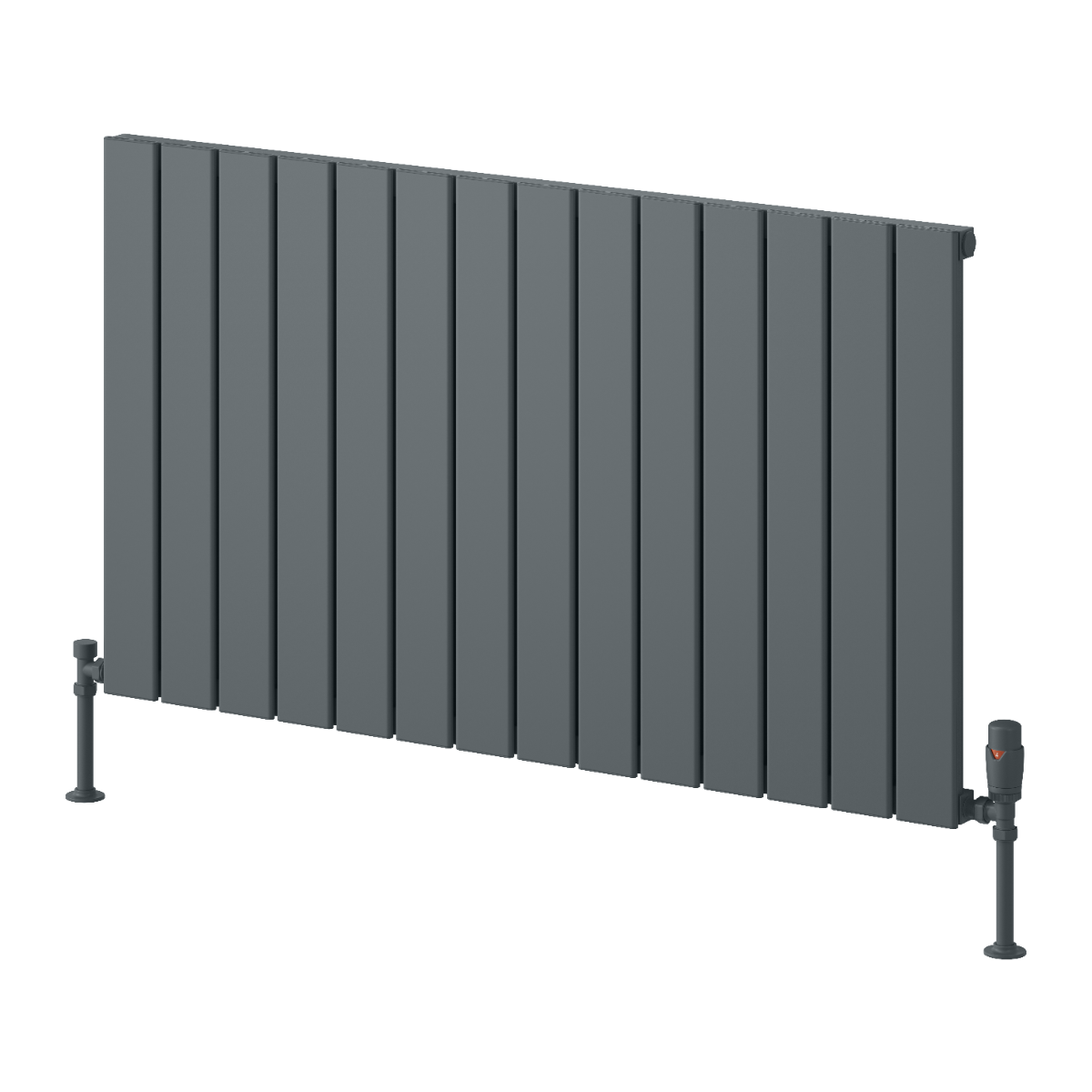 Piatto Horizontal Aluminium Radiator