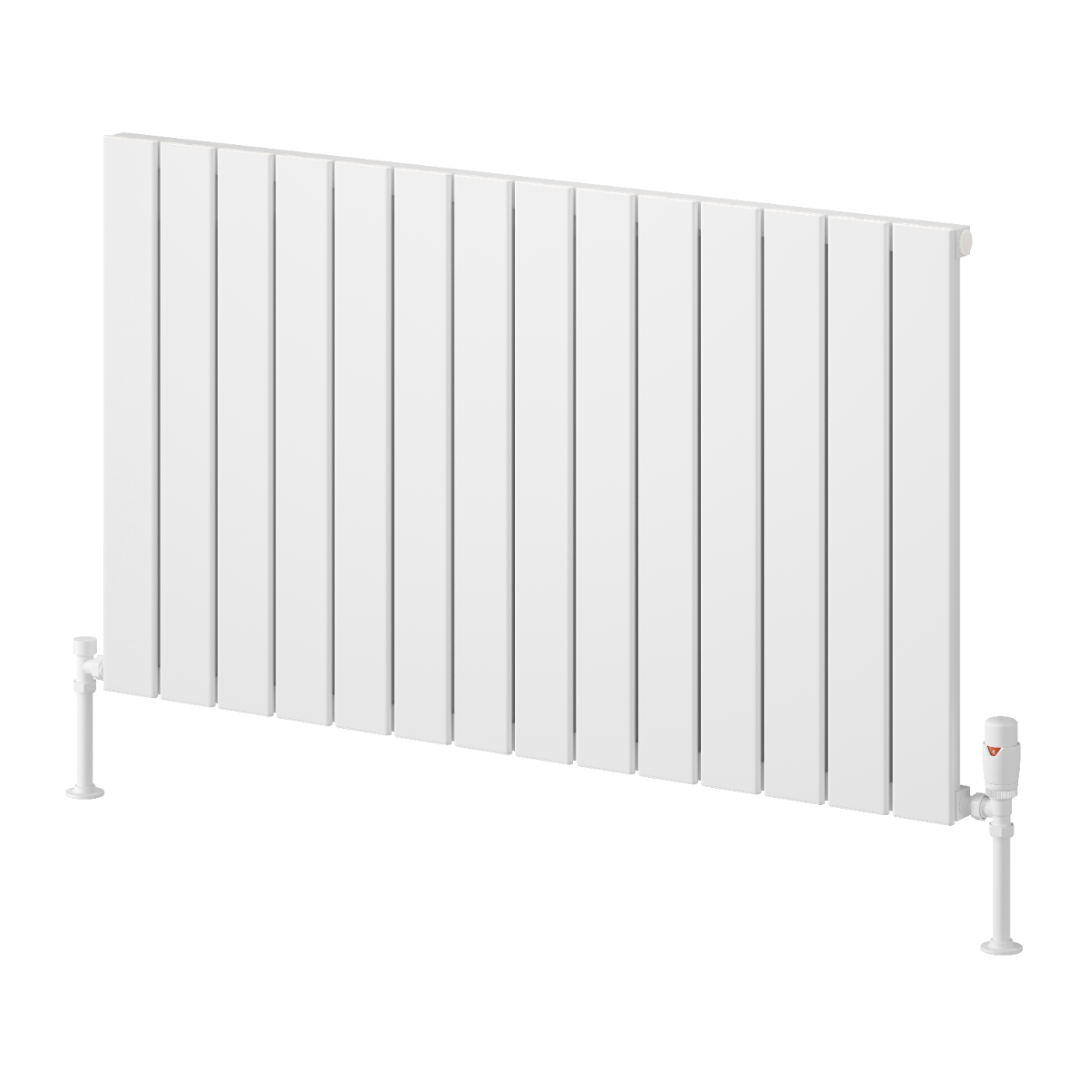 Piatto Horizontal Aluminium Radiator