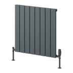 Piatto Horizontal Aluminium Radiator
