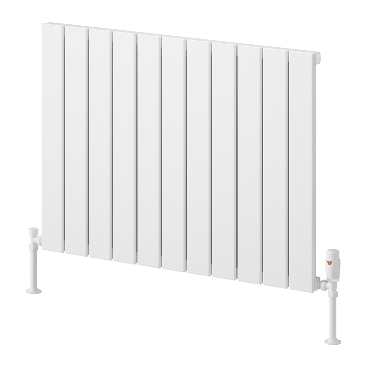 Piatto Horizontal Aluminium Radiator