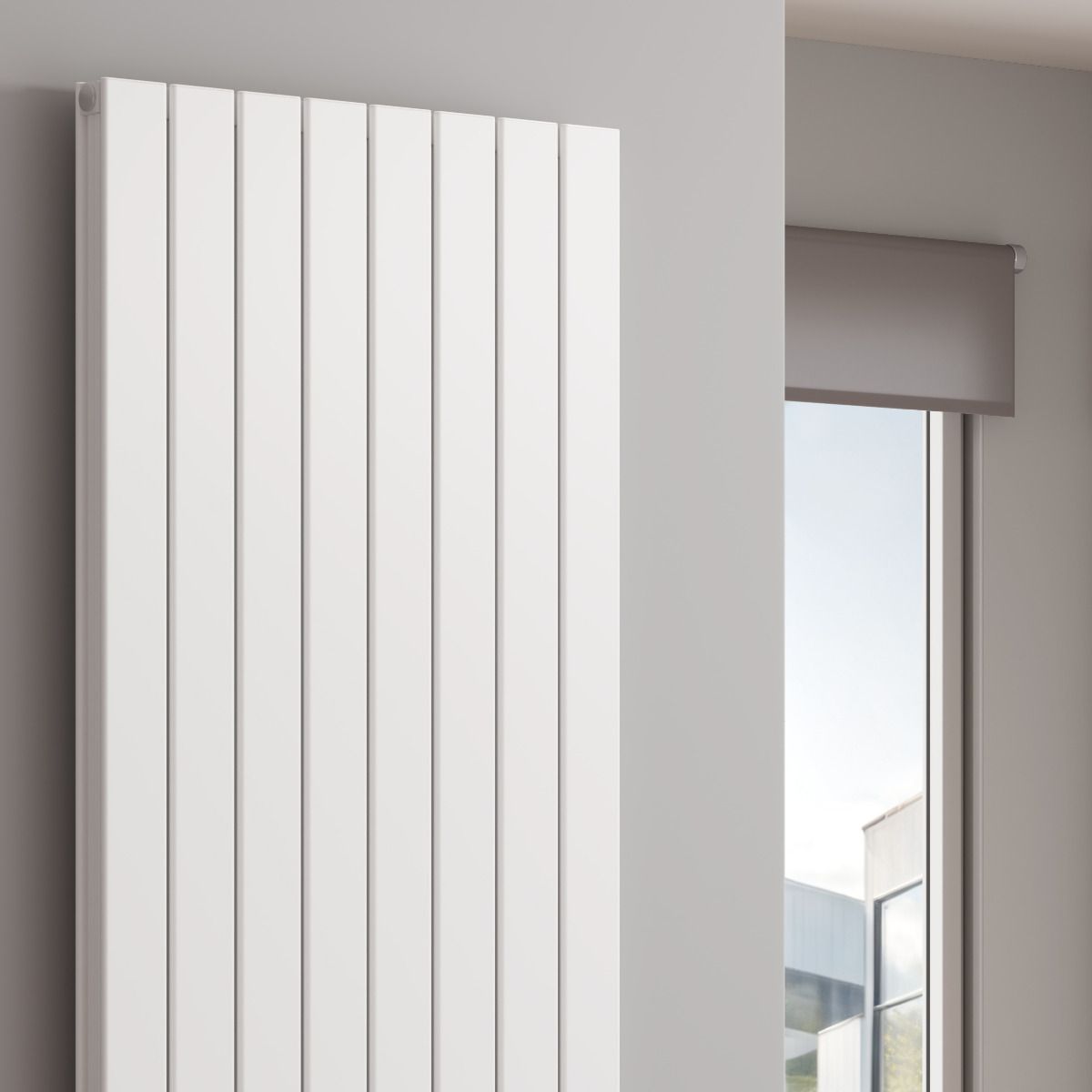 Piatto Vertical Aluminium Radiator