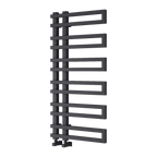 Pietra Mild Steel Towel Rail - Anthracite
