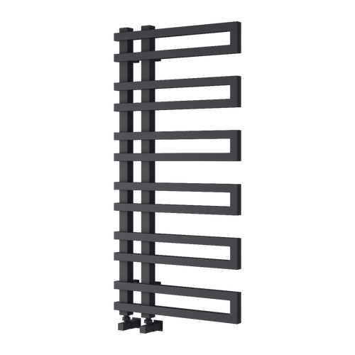 Pietra Mild Steel Towel Rail - Anthracite