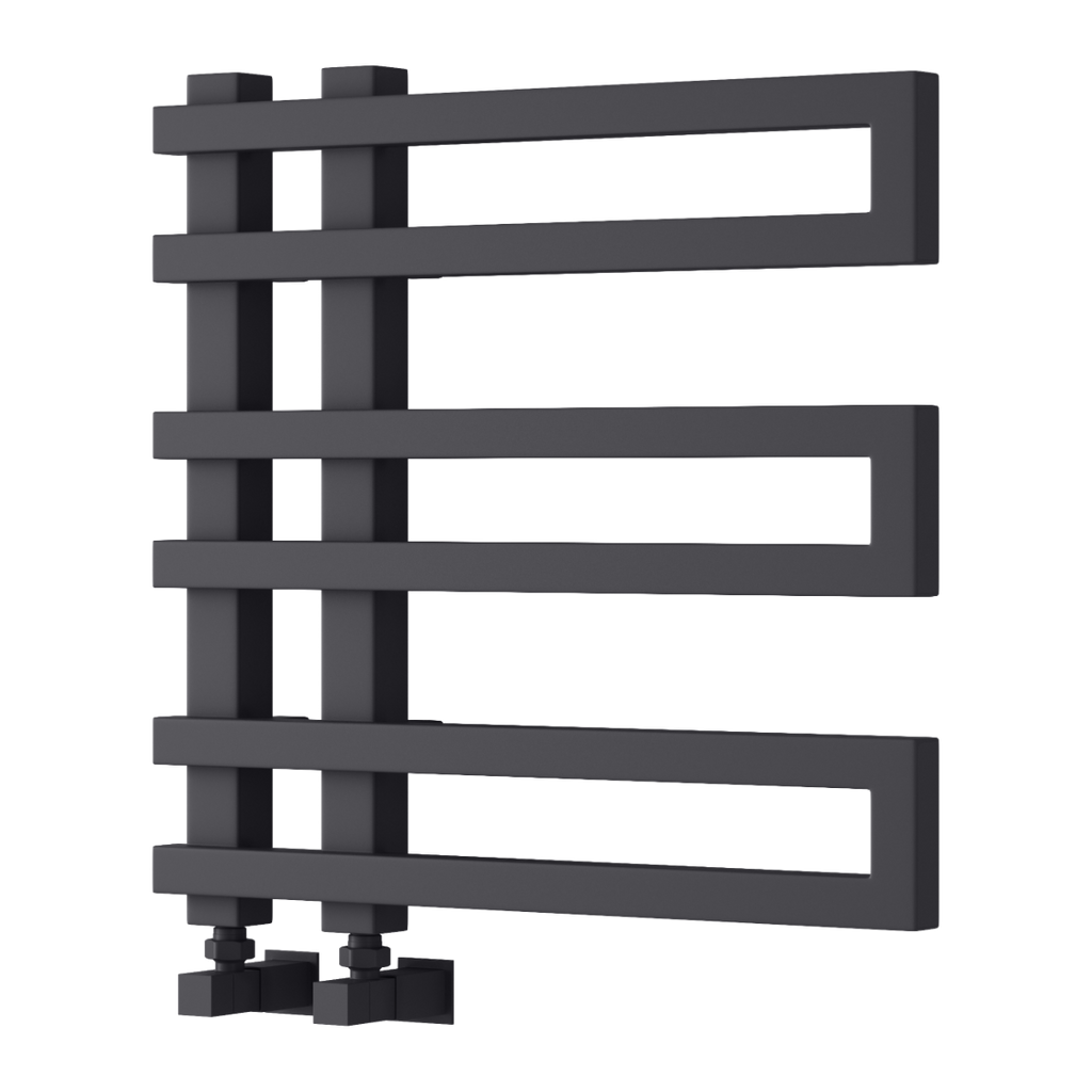 Pietra Mild Steel Towel Rail - Anthracite