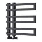 Pietra Mild Steel Towel Rail - Anthracite