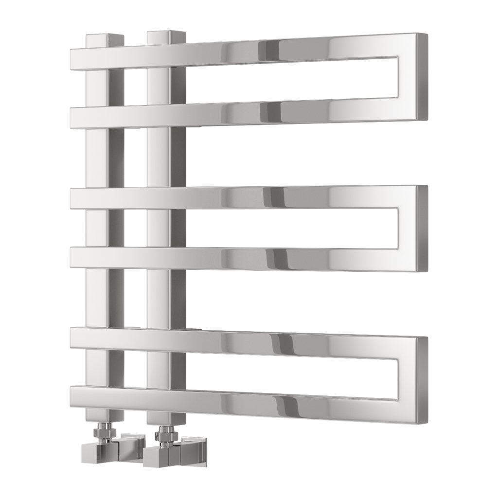 Pietra Mild Steel Towel Rail - Chrome