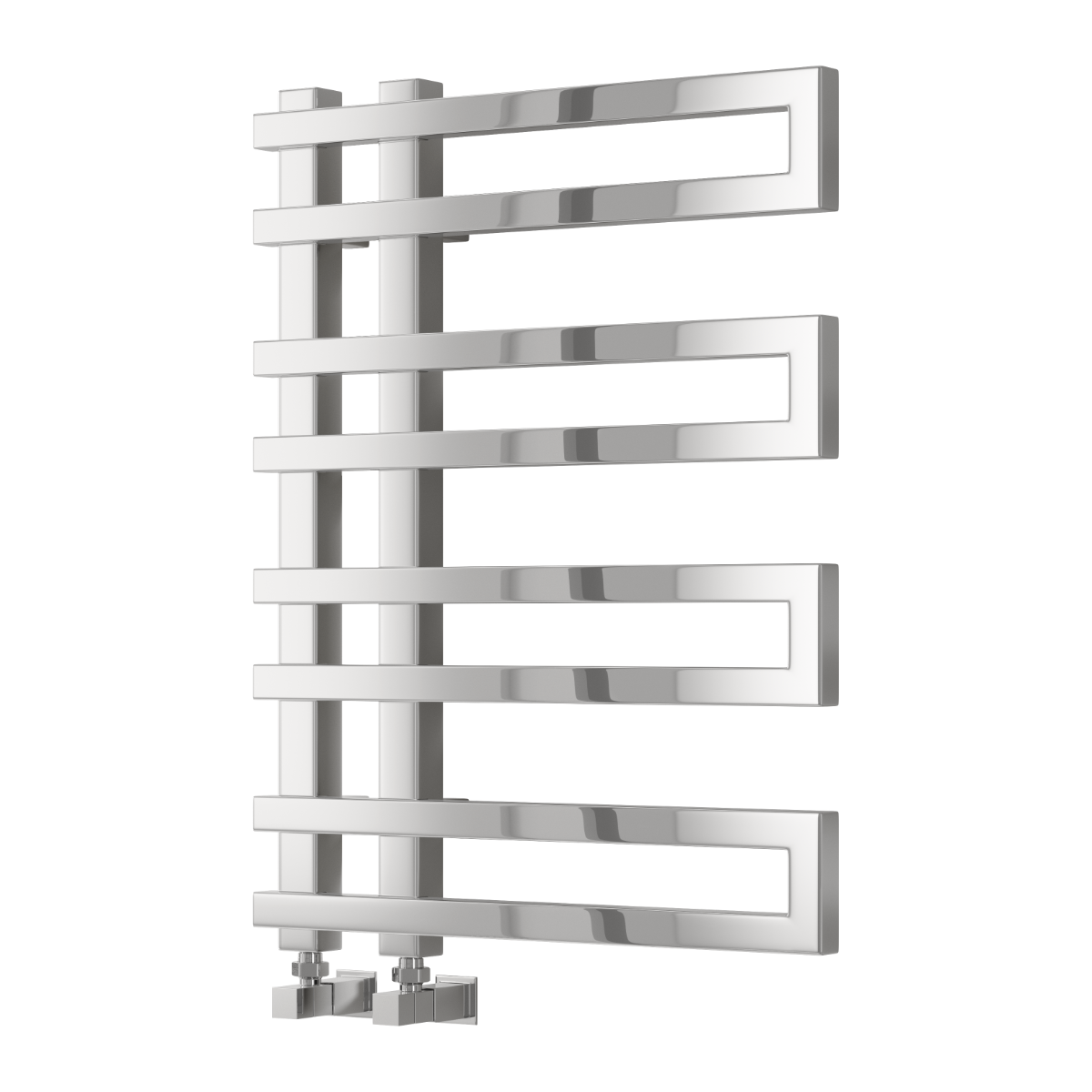 Pietra Mild Steel Towel Rail - Chrome