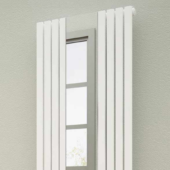 Reflect Vertical Mild Steel Towel Rail
