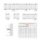 Resia Horizontal Aluminium Radiator