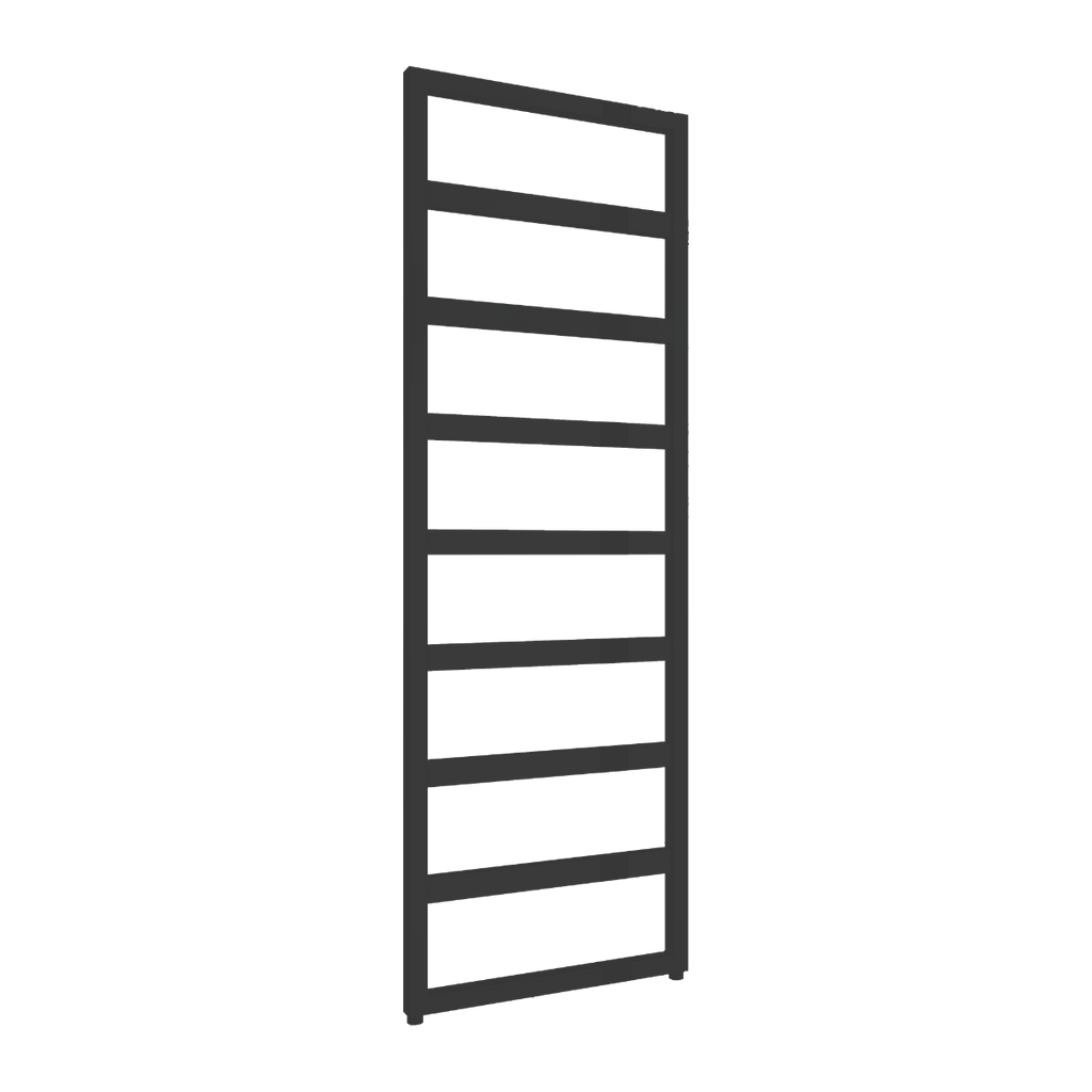Rezzo Mild Steel Towel Rail - Black