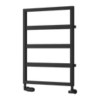 Rezzo Mild Steel Towel Rail - Black