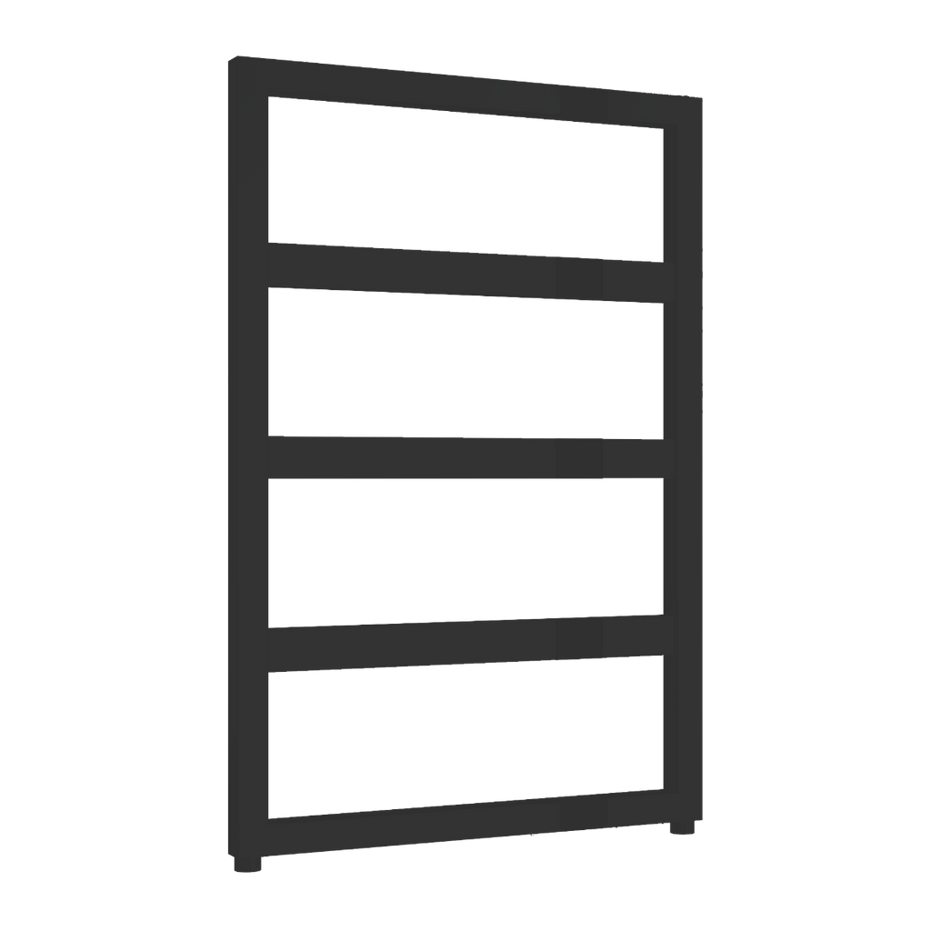 Rezzo Mild Steel Towel Rail - Black