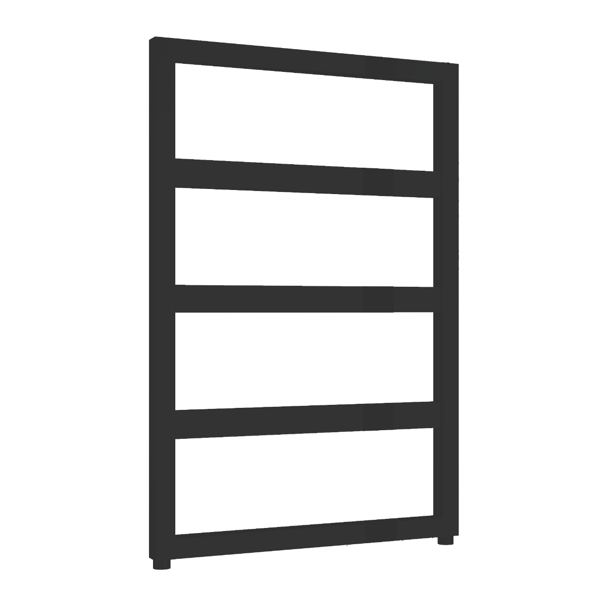 Rezzo Mild Steel Towel Rail - Black