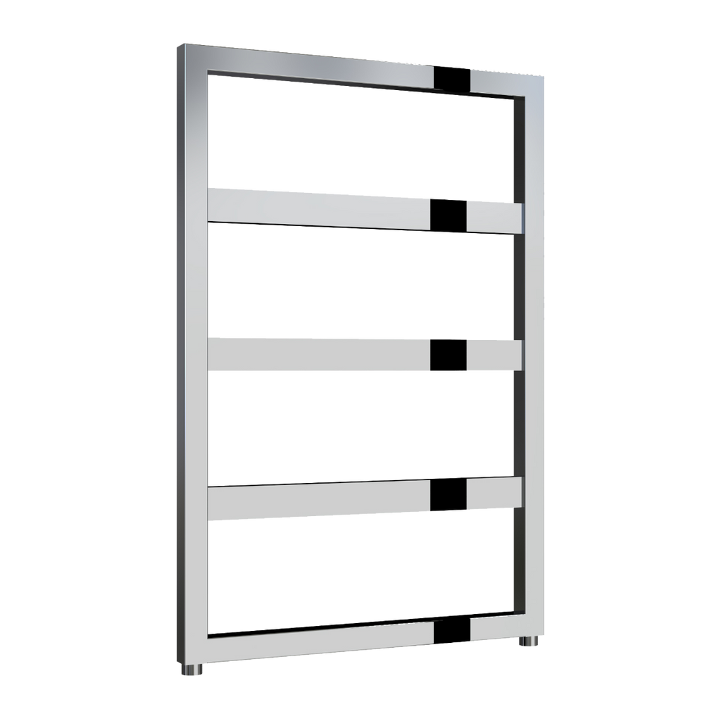 Rezzo Mild Steel Towel Rail - Chrome