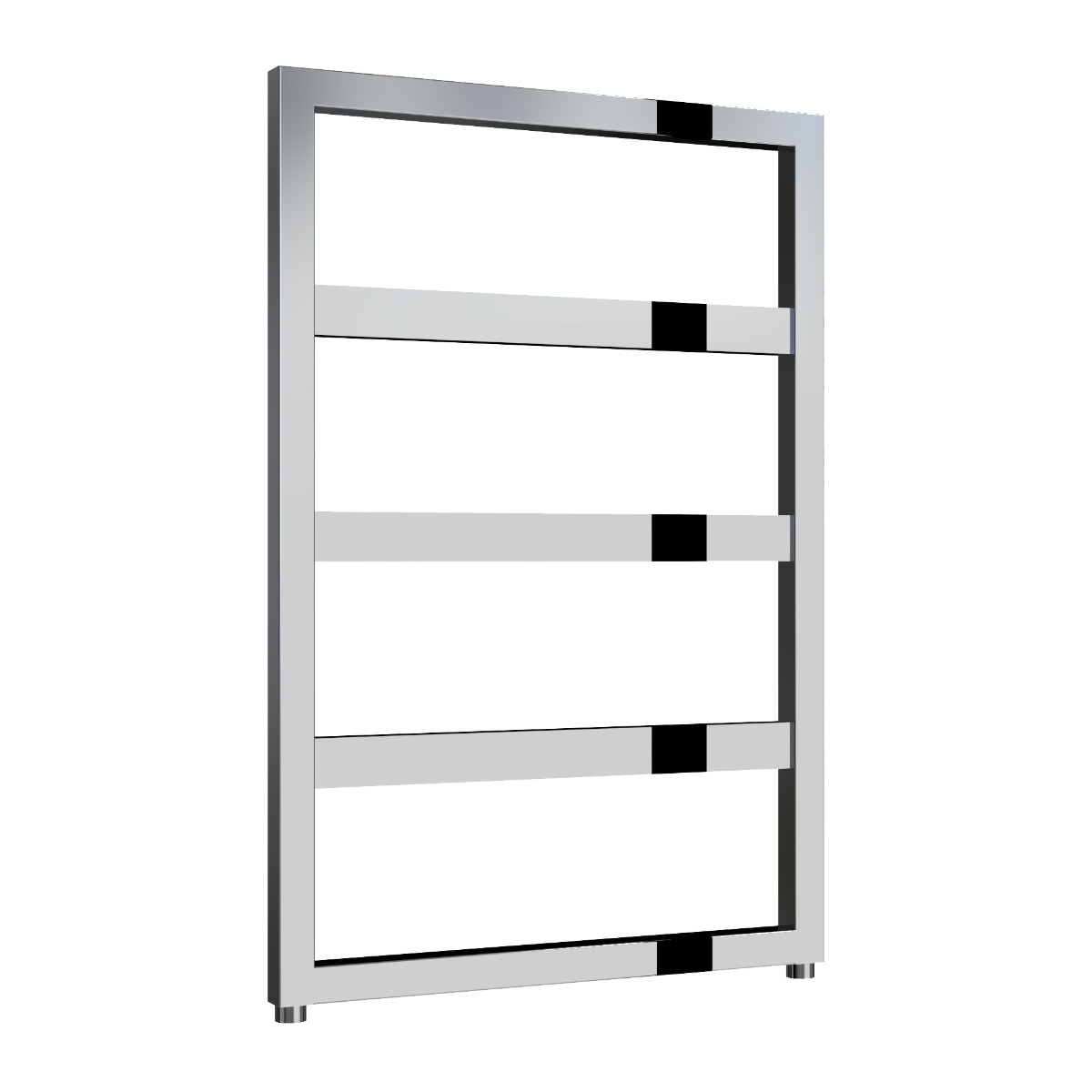 Rezzo Mild Steel Towel Rail - Chrome