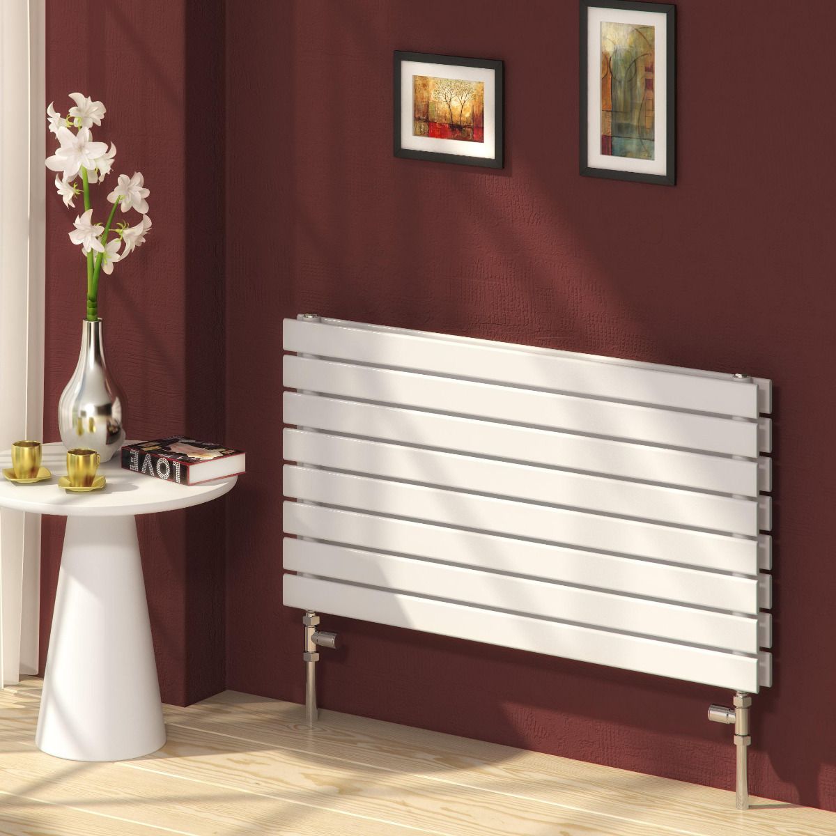 Rione Double Mild Steel Towel Rail