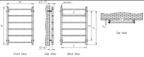 Savio Stainless Steel Radiator