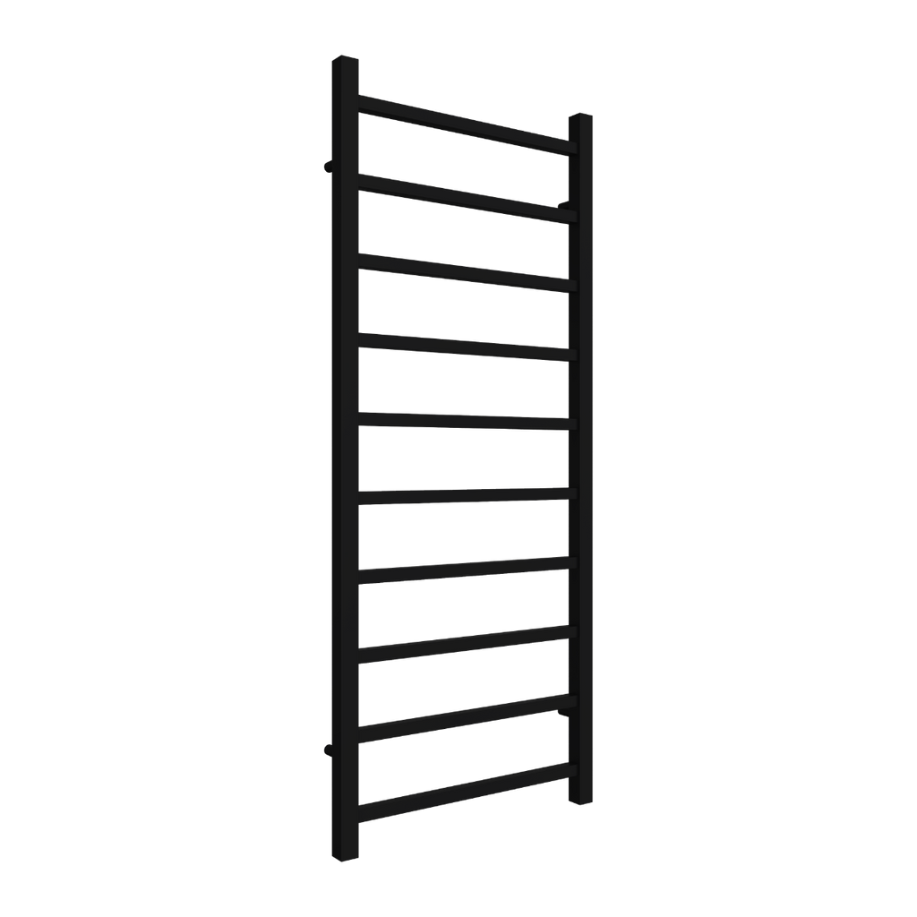 Serena Mild Steel Towel Rail - Black