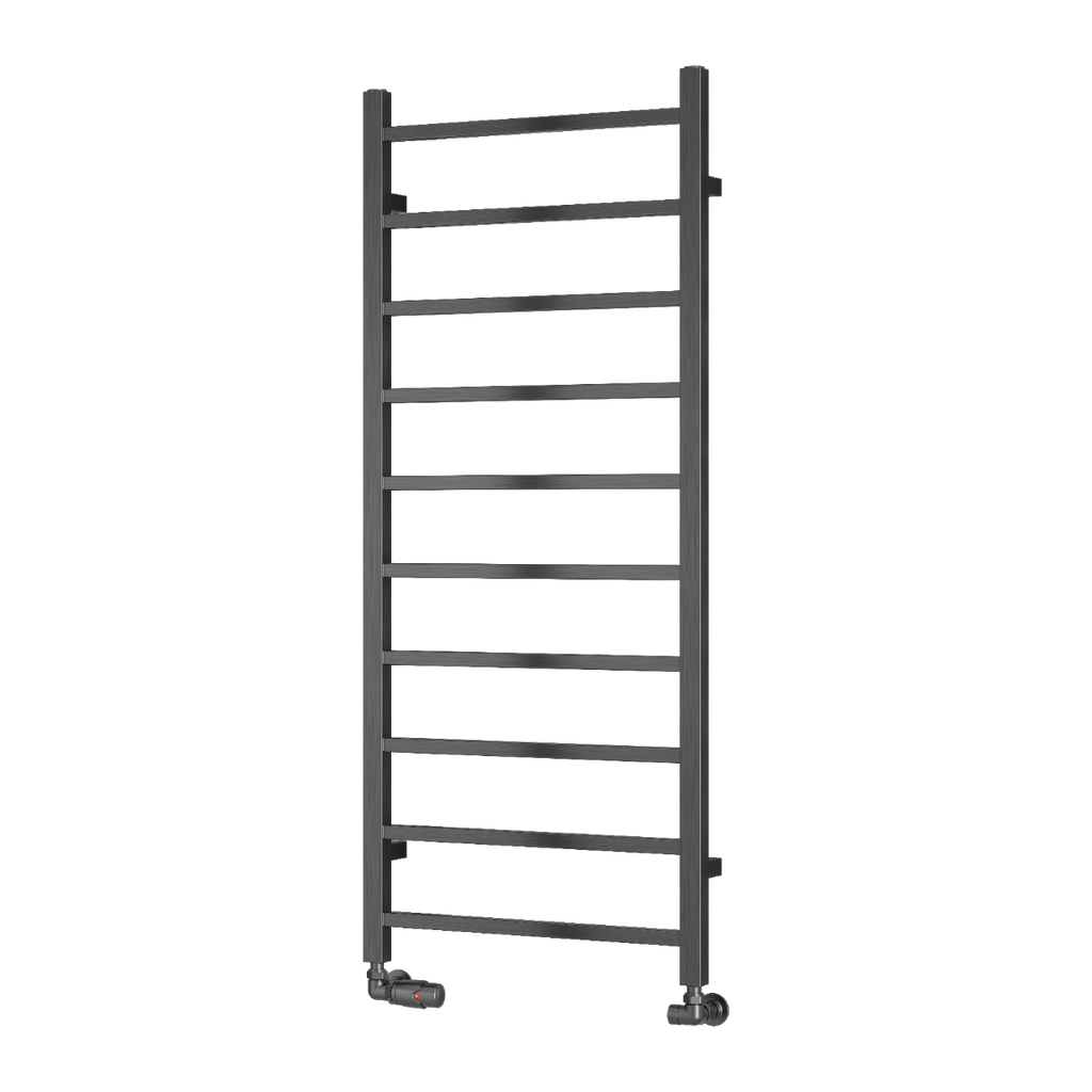 Serena Mild Steel Towel Rail - Gun Metal