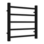 Serena Mild Steel Towel Rail - Black