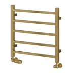 Serena Mild Steel Towel Rail - Brushed Brass