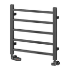Serena Mild Steel Towel Rail - Gun Metal