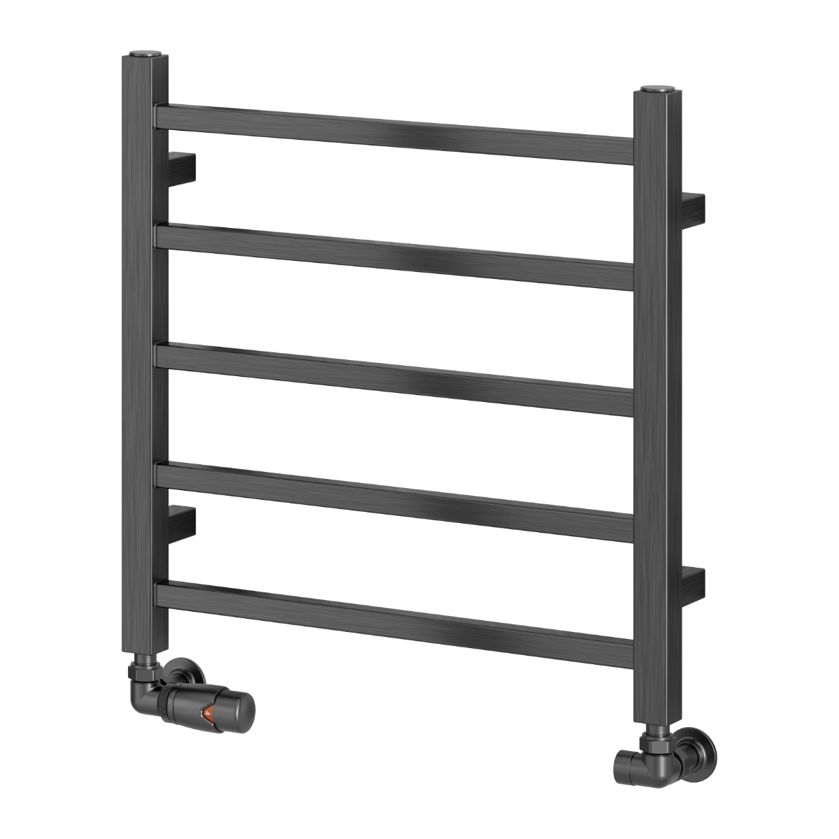 Serena Mild Steel Towel Rail - Gun Metal
