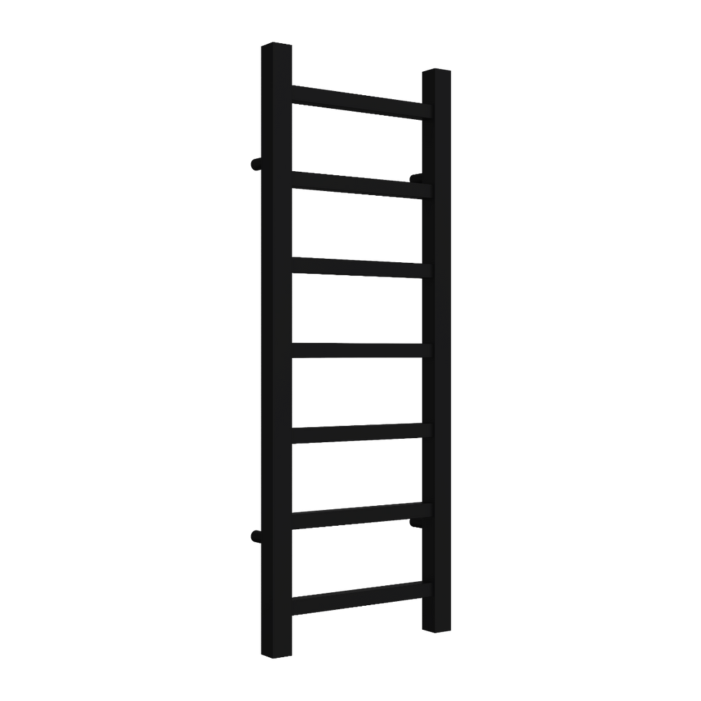 Serena Mild Steel Towel Rail - Black