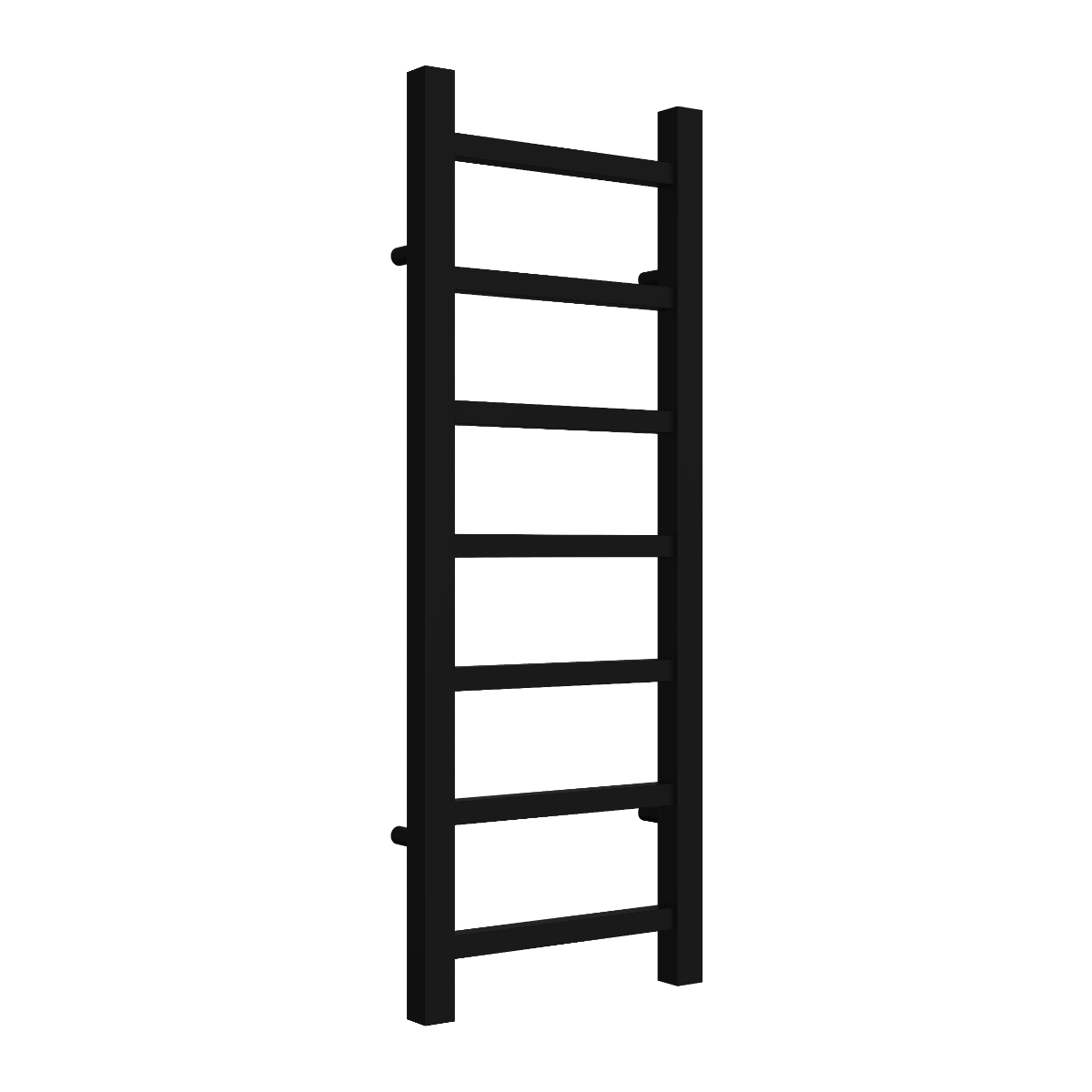 Serena Mild Steel Towel Rail - Black