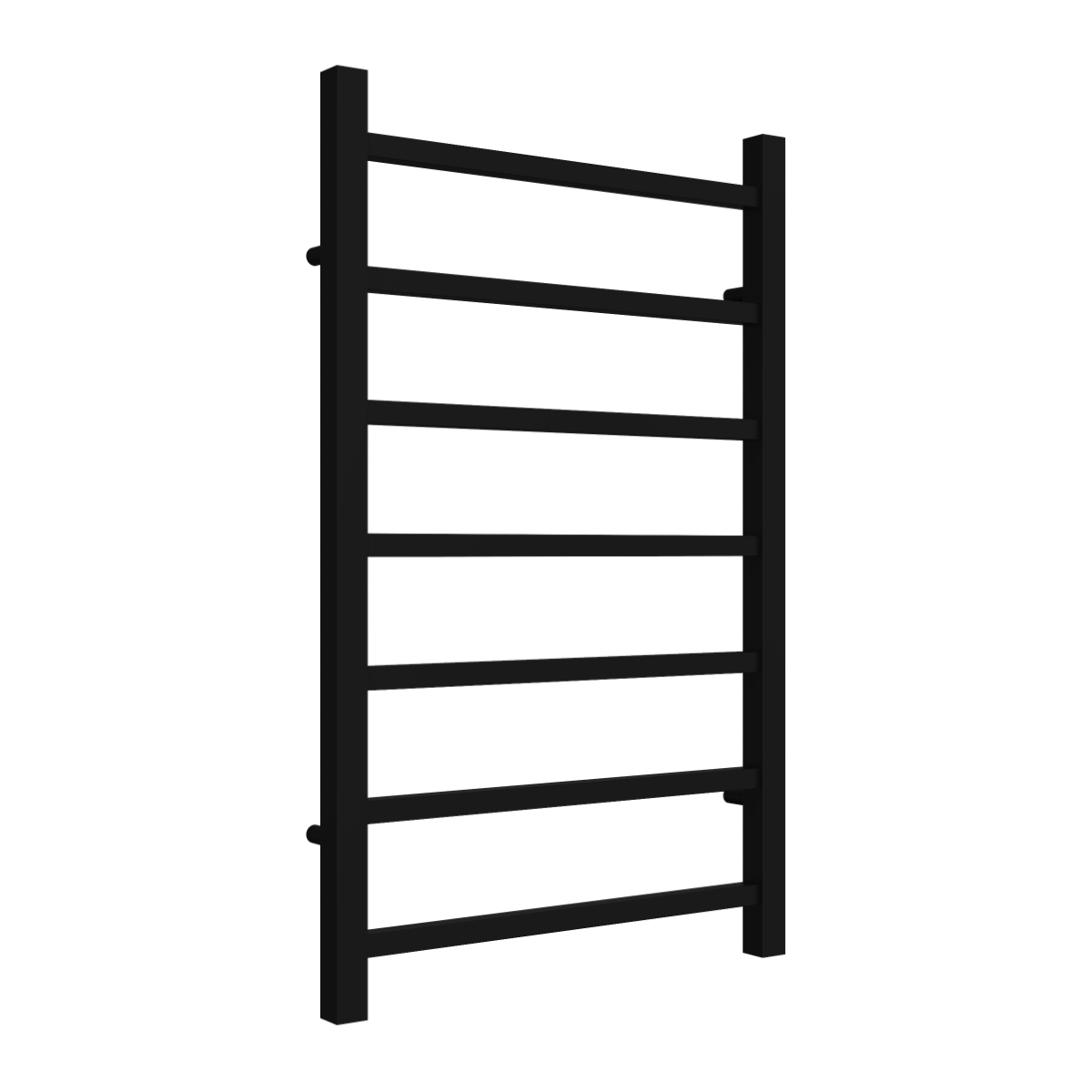 Serena Mild Steel Towel Rail - Black