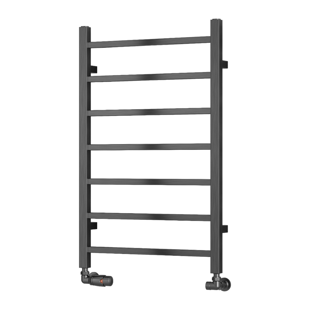 Serena Mild Steel Towel Rail - Gun Metal