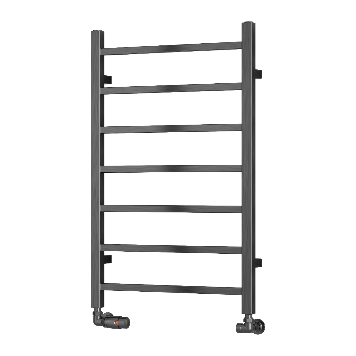 Serena Mild Steel Towel Rail - Gun Metal