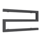 Serpe Mild Steel Towel Rail - Anthracite
