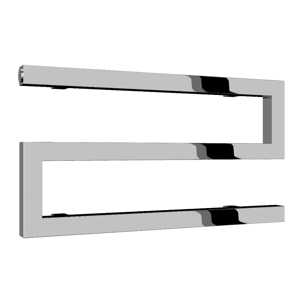 Serpe Mild Steel Towel Rail - Chrome