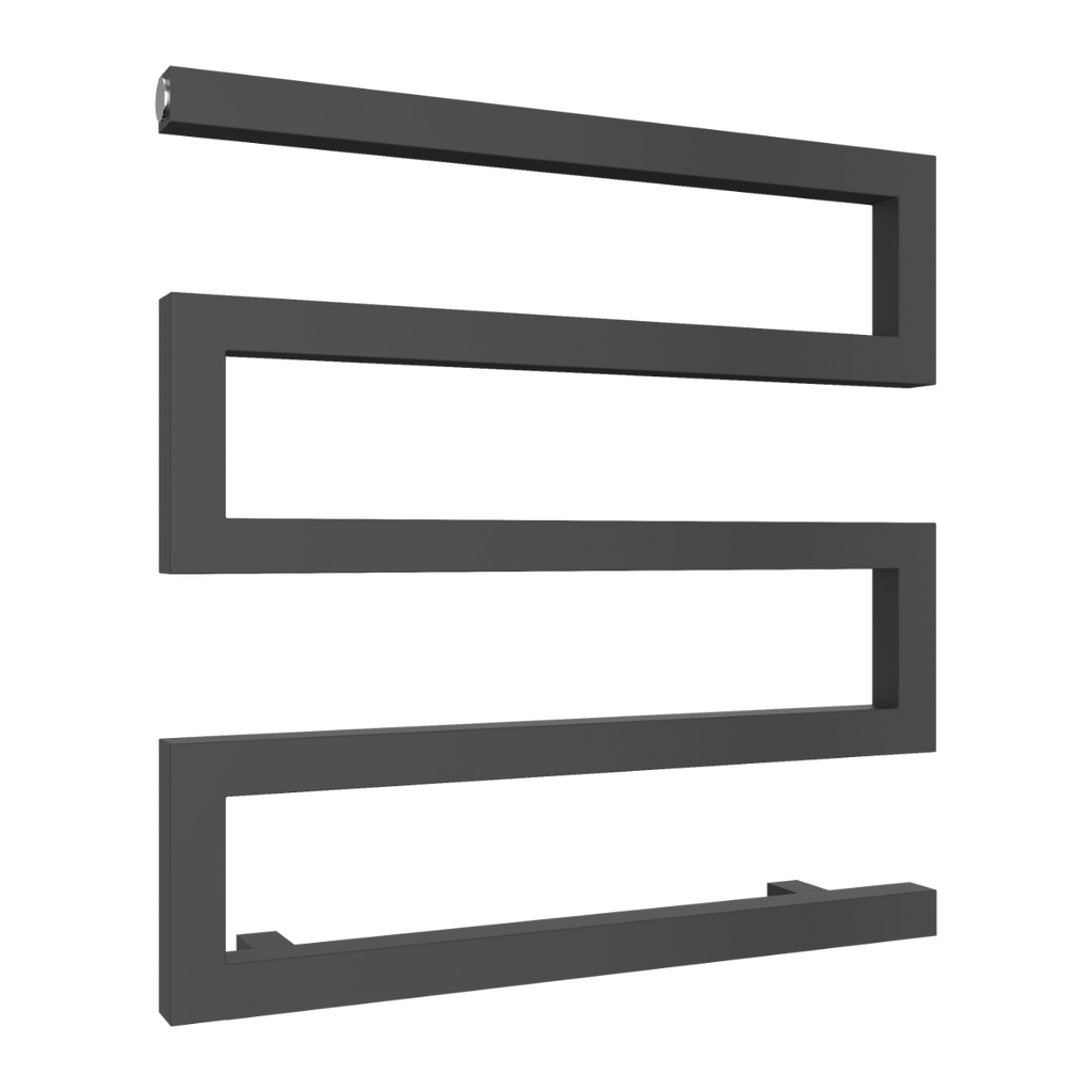 Serpe Mild Steel Towel Rail - Anthracite