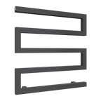 Serpe Mild Steel Towel Rail - Anthracite