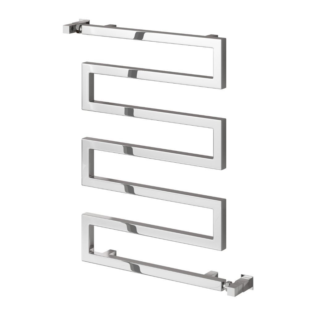 Serpe Mild Steel Towel Rail - Chrome