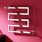 Serpe Mild Steel Towel Rail - Chrome