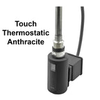 Capo Anthracite Flat Electric Radiator