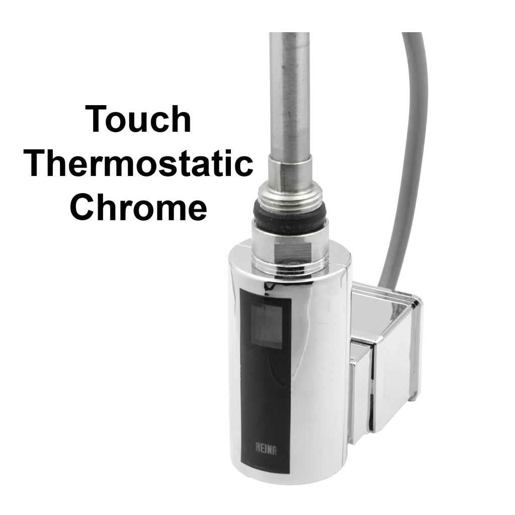 Capo Chrome Flat Electric Radiator