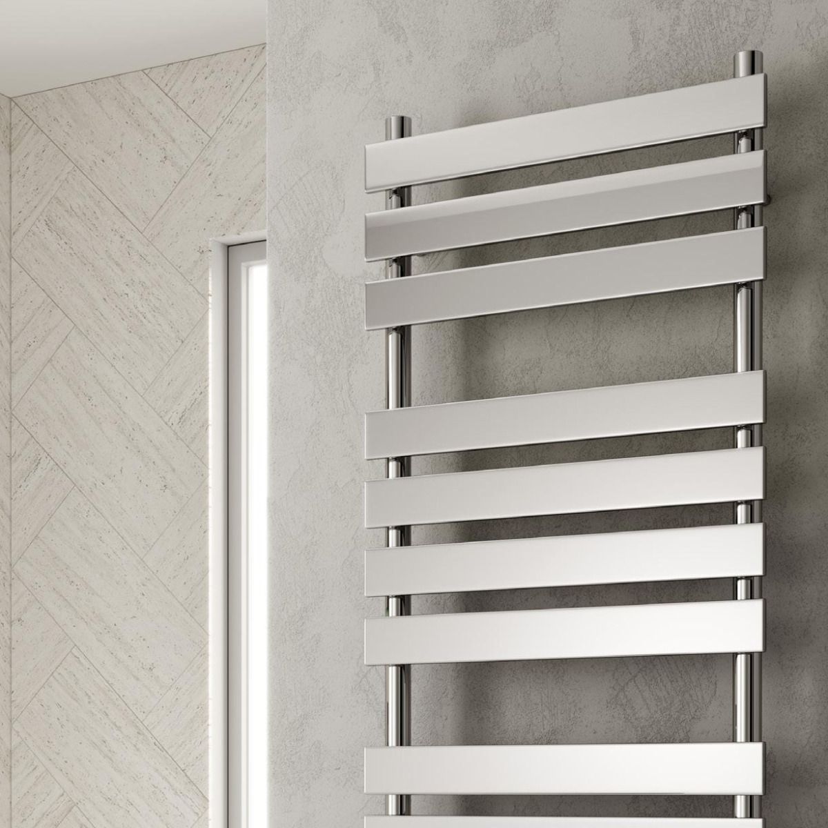 Trento Mild Steel Towel Rail