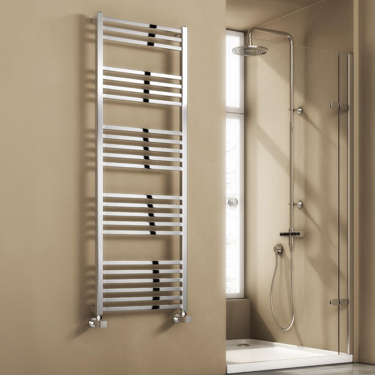 Vasto Mild Steel Towel Rail
